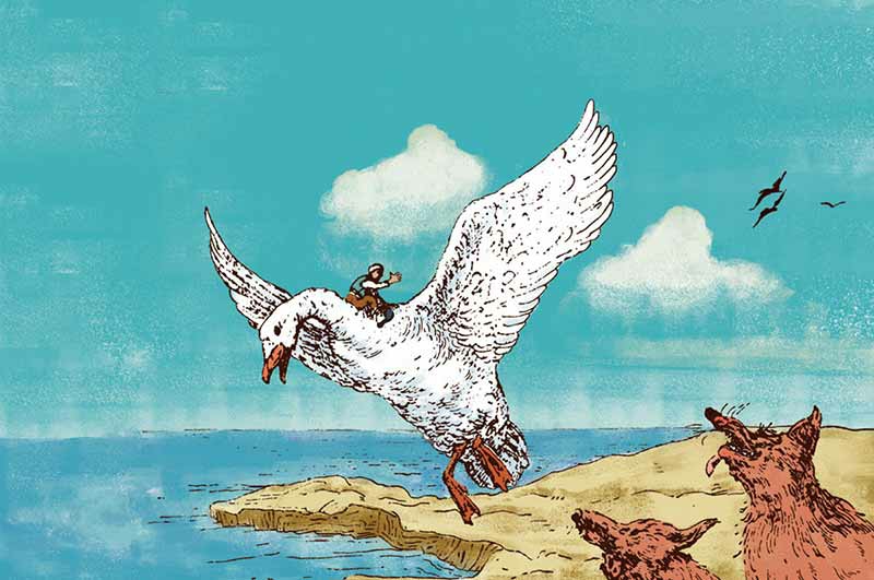 骑鹅旅行记尼尔斯的成长过程,尼尔斯骑鹅旅行历险记梗概