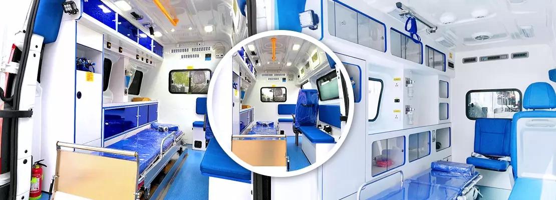 新世代全顺pro短轴中顶救护车,新世代全顺Pro救护车