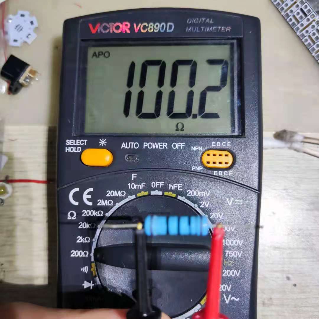 胜利vc980万用表档位图解,胜利vc9801a万用表报警