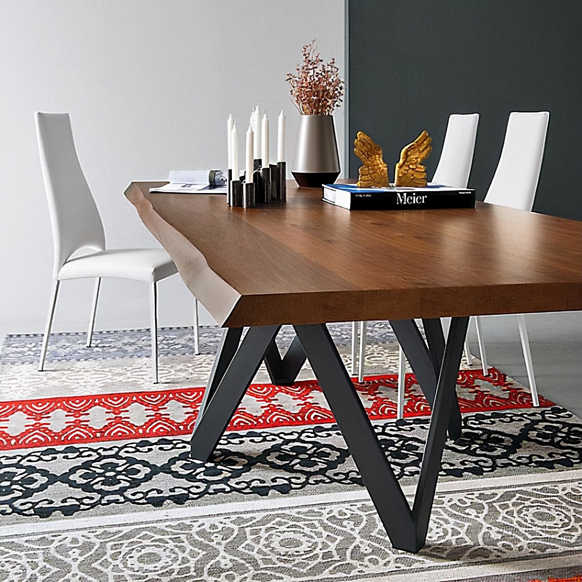 手工打造岩板餐桌,农村自己动手做餐桌