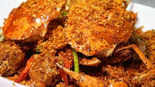 秘制香港避风塘炒蟹绝招,香港正宗避风塘炒蟹做法