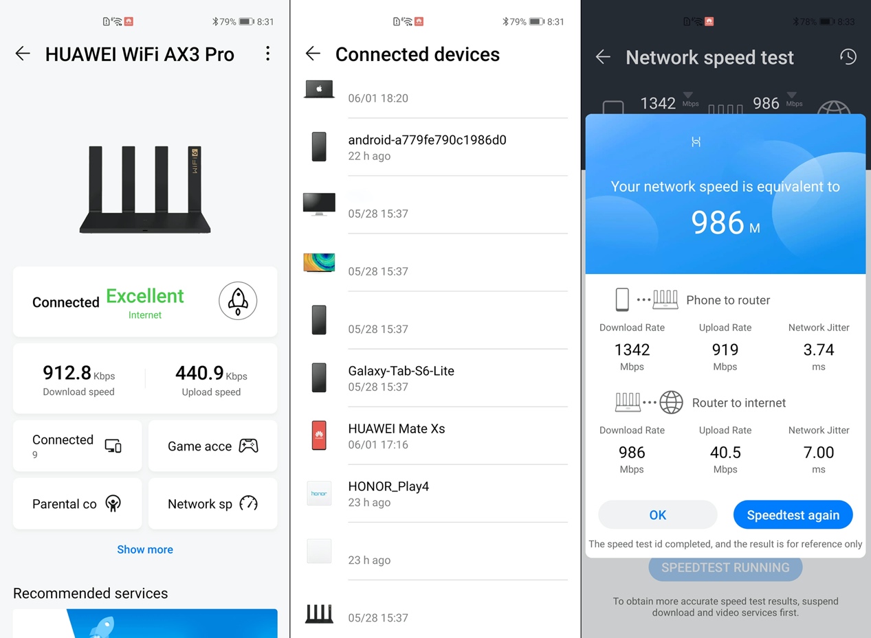 华为路由器ax3pro深度评测,华为ax3pro和tplinkax3000哪个好