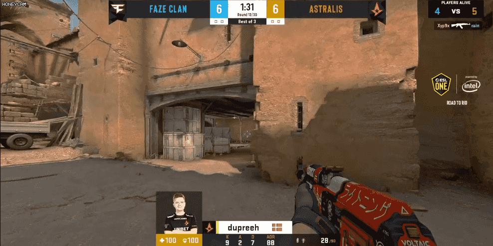 fazevsmouz现在比分,faze对阵a队