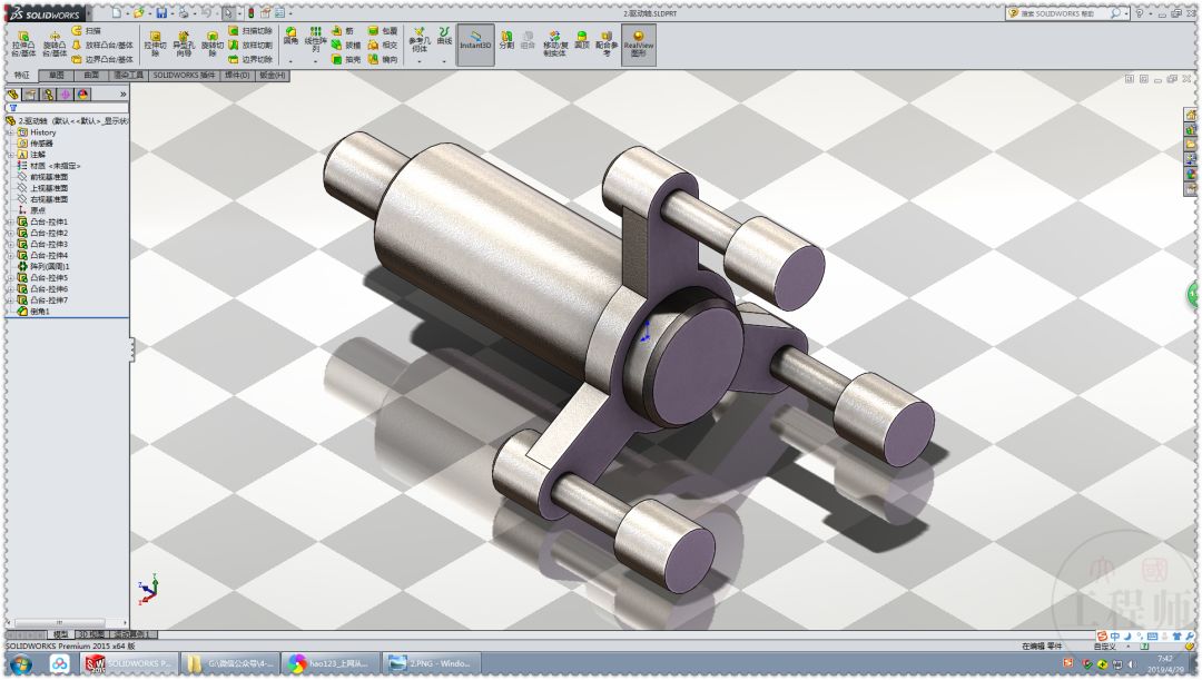 手柄solidworks,solidworks可调手柄
