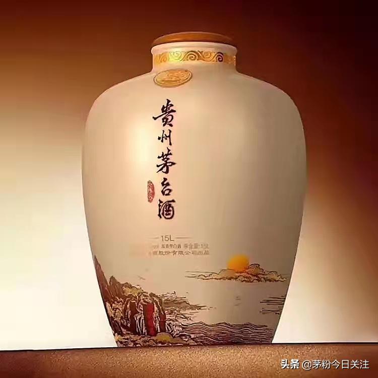 中国名山泰山茅台酒15l值多少钱,15年藏贵州茅台52度浓香型白酒