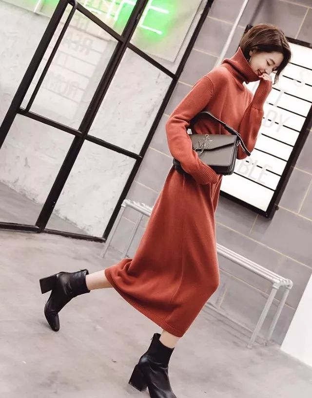 推荐又好看又不贵的裙子,休闲裙子秋冬洋气时髦裙子