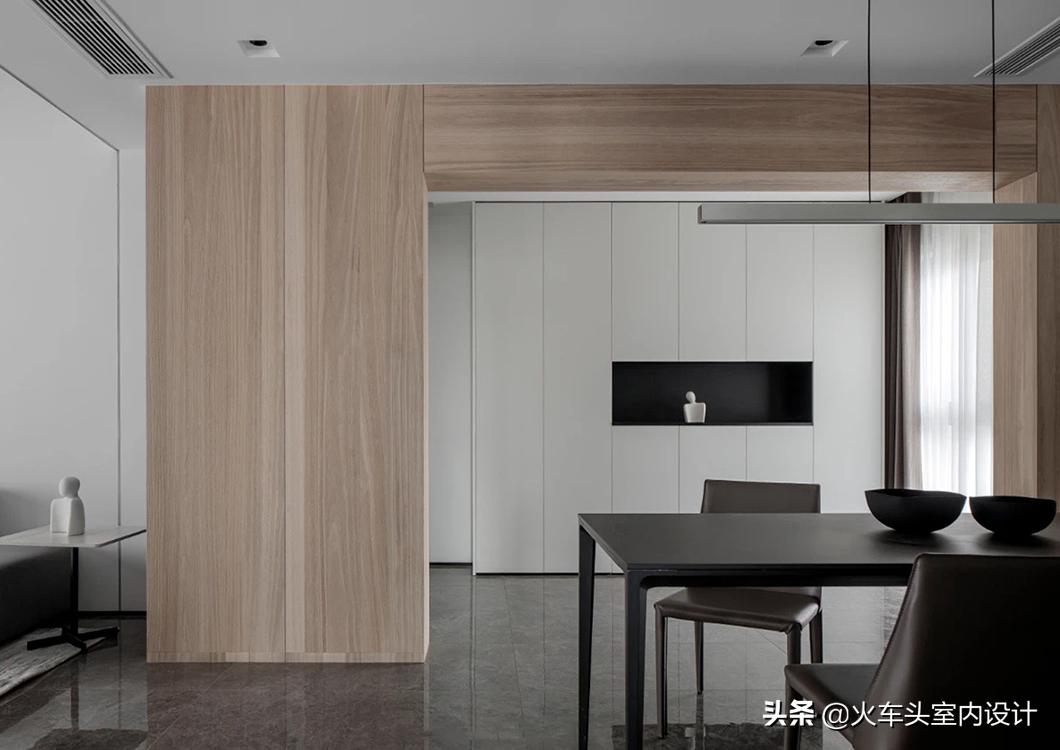 餐边柜设计效果图现代简约高级,简约设计高端制作