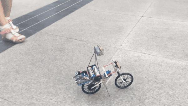 自制简单健身自行车,简单自造小自行车