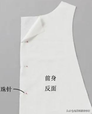 前后双面系带围裙效果附图纸,美观围裙的样式