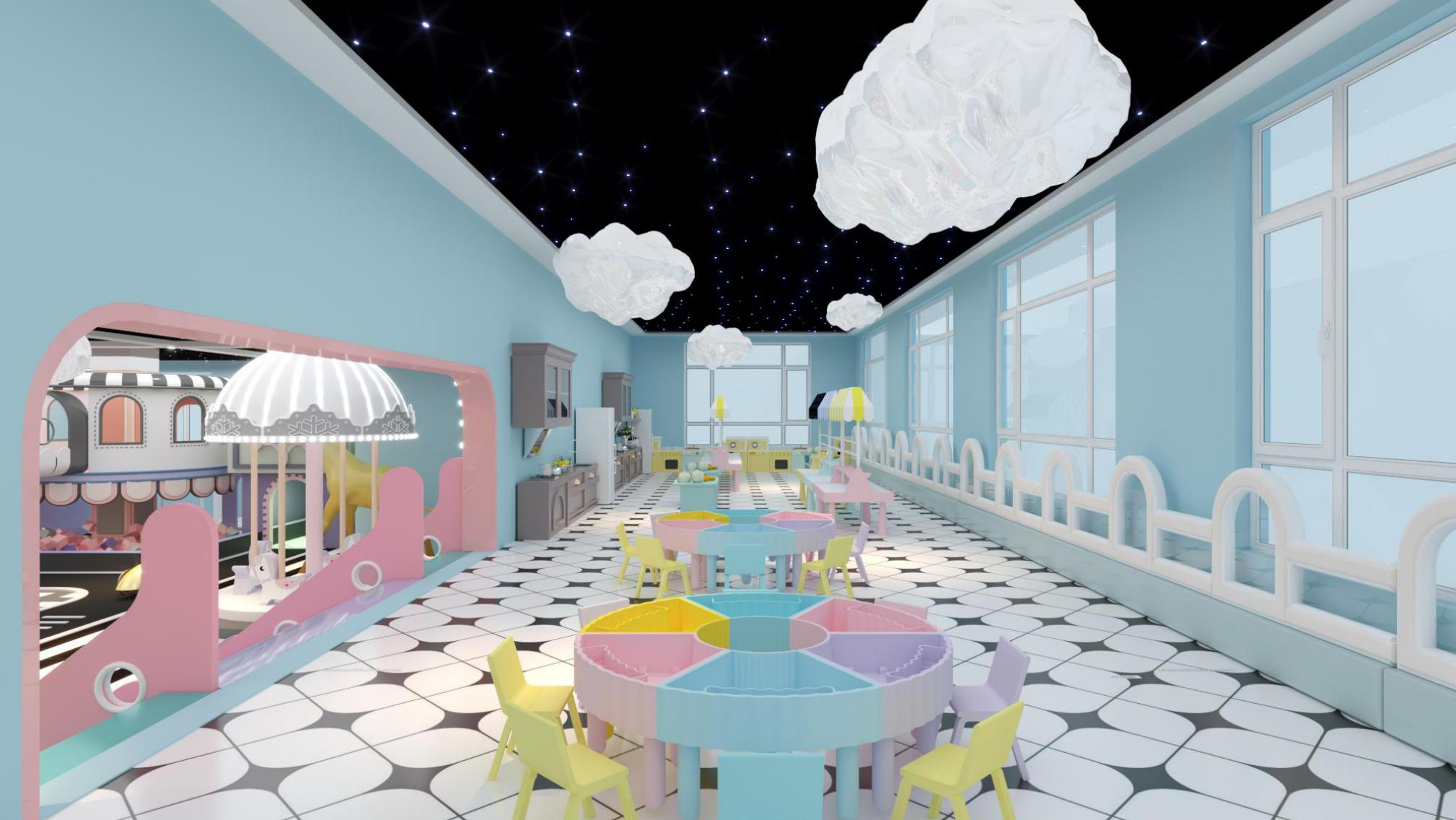 儿童乐园全套设备多少钱,一套儿童乐园设备价格表