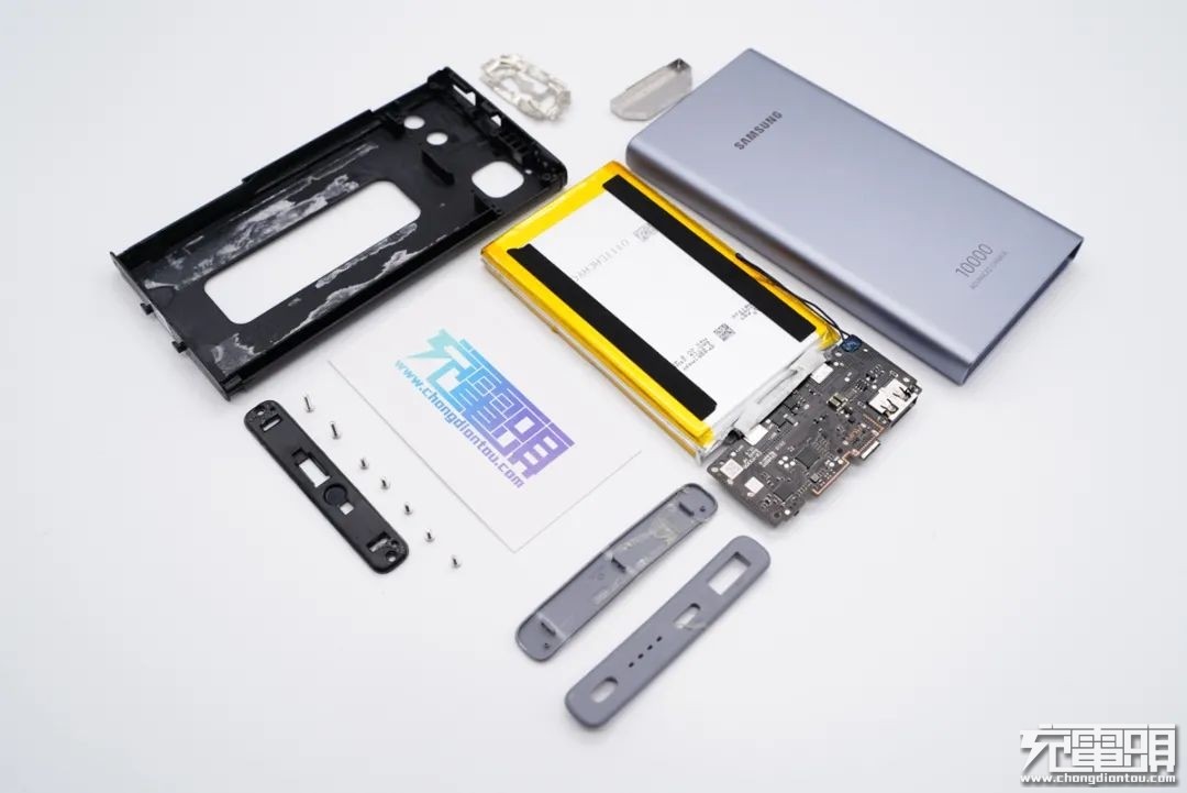 三星note10无线充电拆解,三星25w移动电源