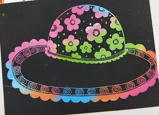 最简单的遮阳帽怎么画,遮阳帽儿童线描