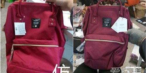 anello真假辨别图,anello书包怎么辨别真假