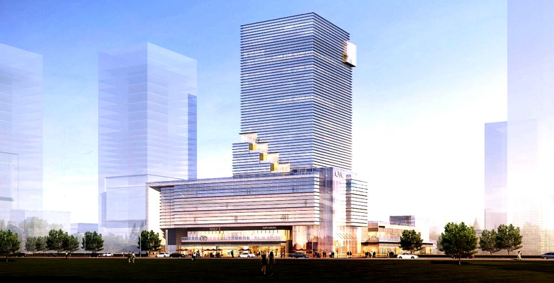 总投3.8亿！城北“新型地标”建筑！打造空中绿色阶梯！设置观景玻璃体！