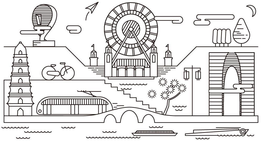 杭州网红地标建筑,杭州标志性建筑拍照