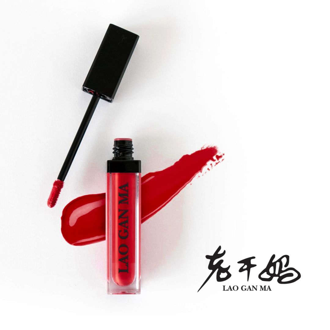 老干妈口红试色,老干妈试色口红