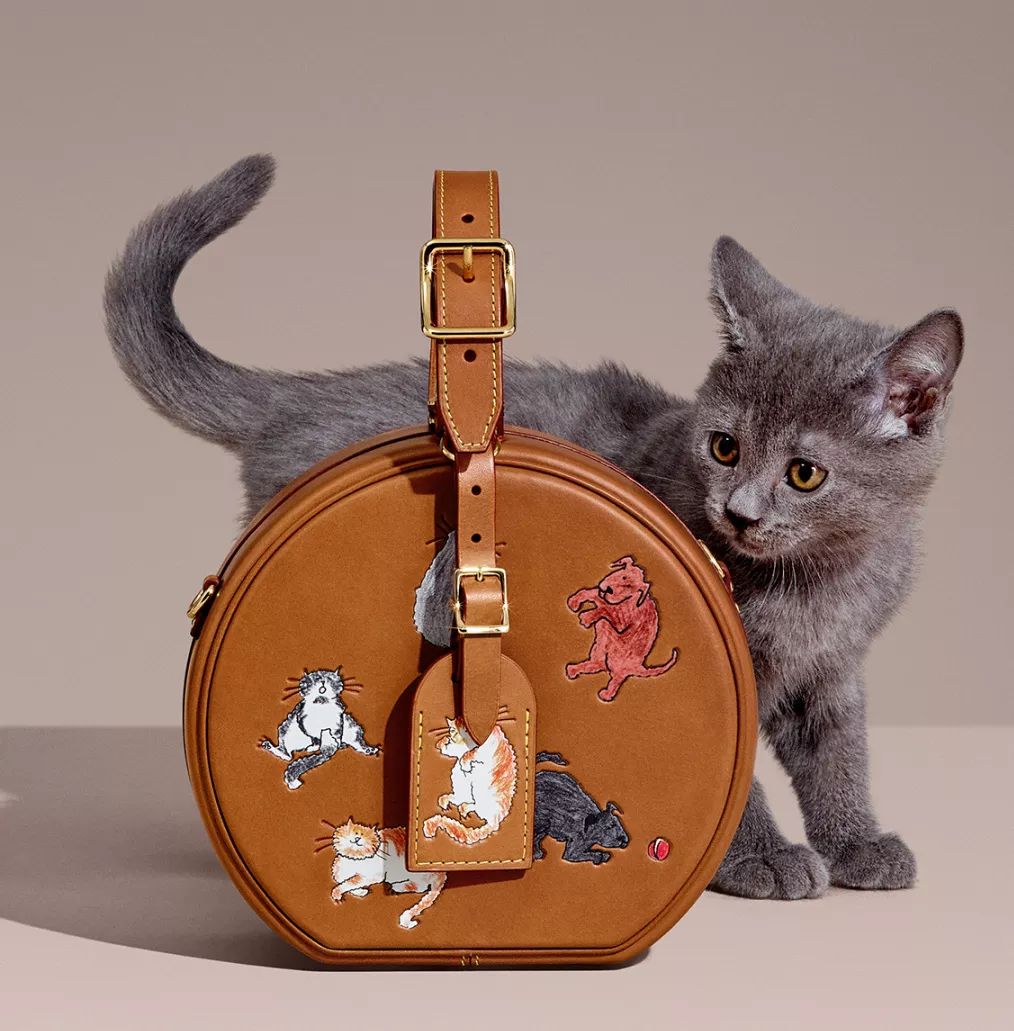 lv推出猫咪包,lv猫奴包包