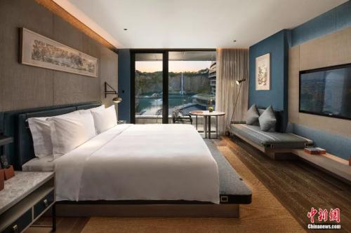 深坑酒店的特殊之处,世界唯一一座深坑酒店