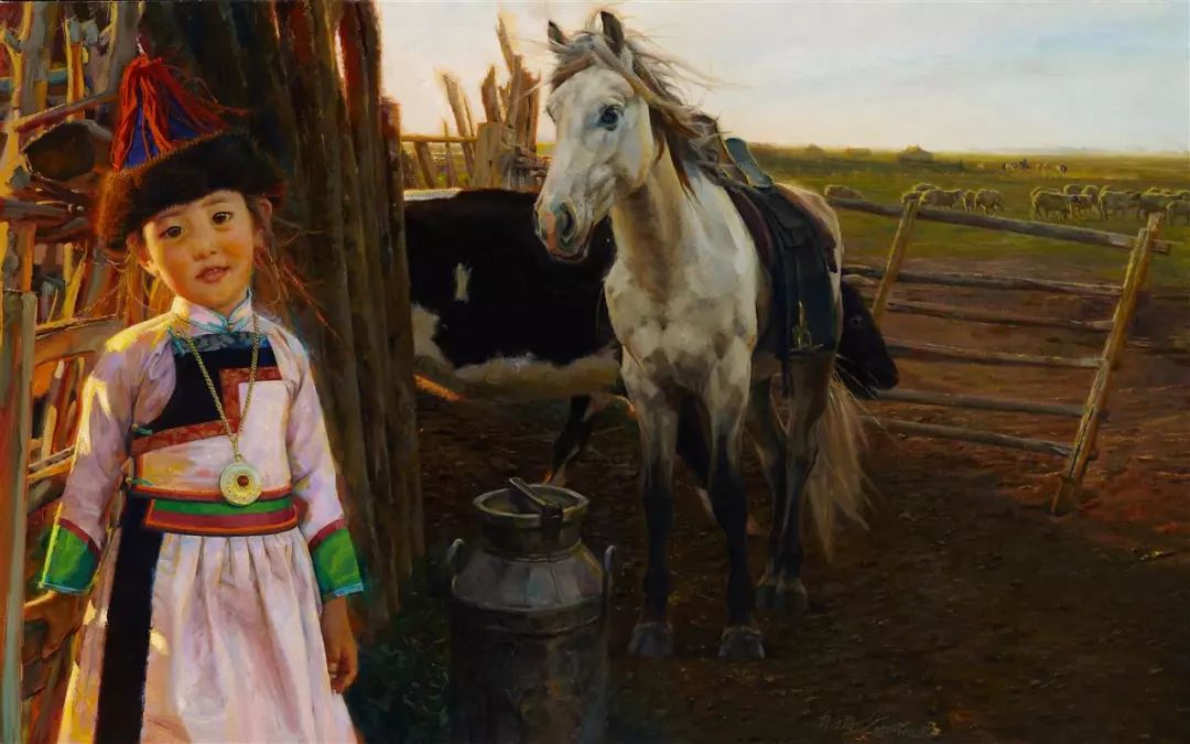 展览|尽我所能·草原牧歌:龙力游绘画艺术作品展