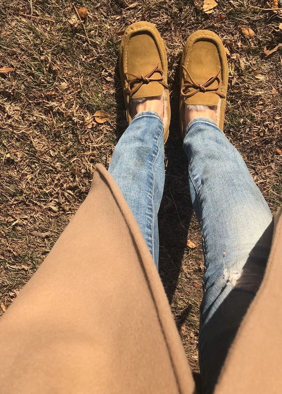 澳洲羊毛豆豆鞋搭配,秋冬加绒豆豆鞋什么颜色百搭