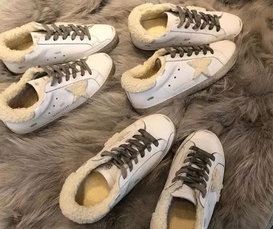 百搭小白鞋显脚小高级感加绒,好看又保暖的小白鞋推荐