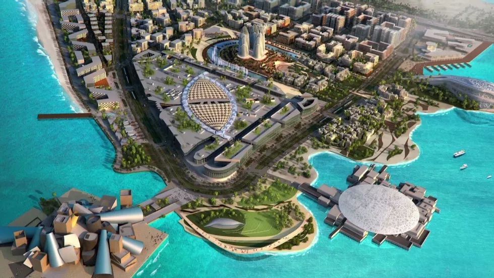 阿布扎比卢浮宫全景图,阿布扎比卢浮宫高清图