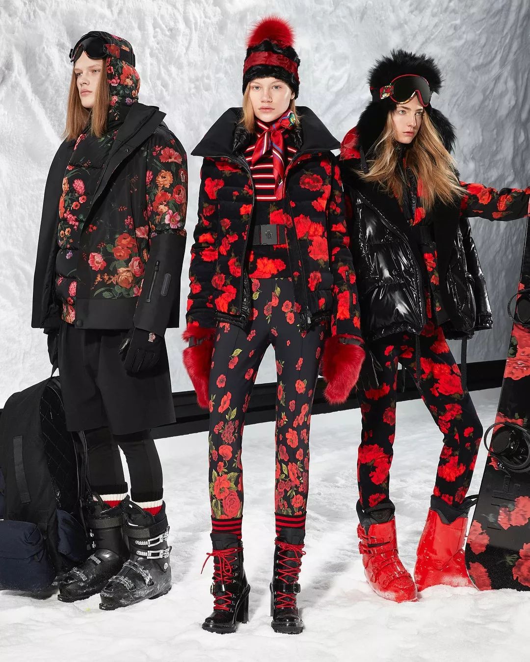 2024款最好看的滑雪服,90年代复古滑雪服