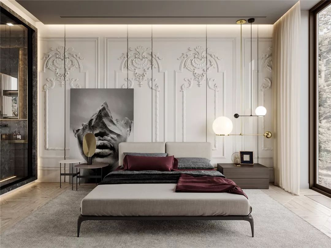 现代简约风在奢华中自由游走，这样的家谁不爱？