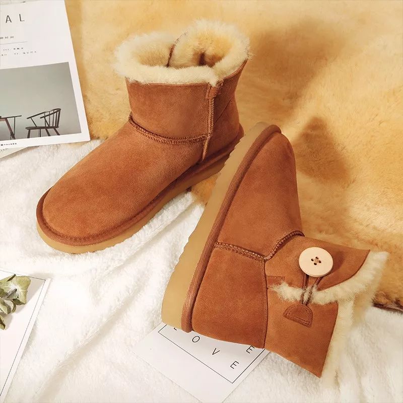 返场预告｜这才是雪地靴该有的样子，澳洲进口皮毛一体，新型防水科技滴水不沾，零下20℃穿都没问题，价格超级惊喜哦！