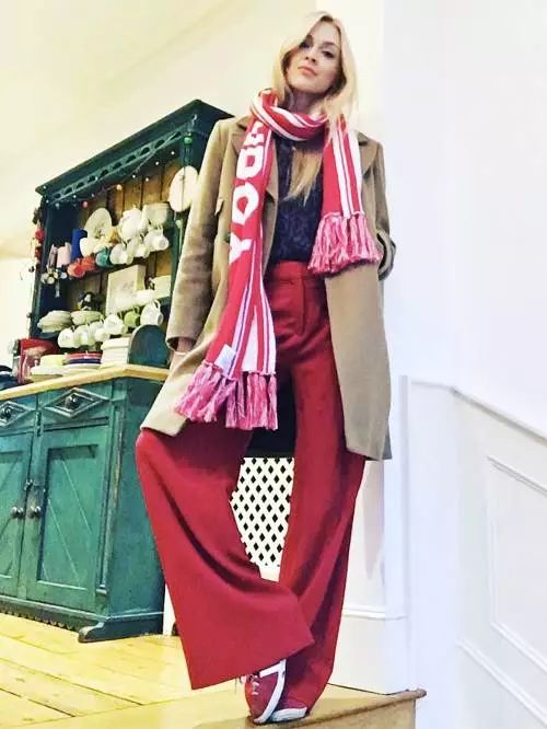 各种简单又好看的围巾,可爱百搭很时髦长款围巾