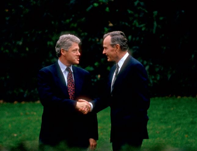 老布什温情时刻,怀念老布什