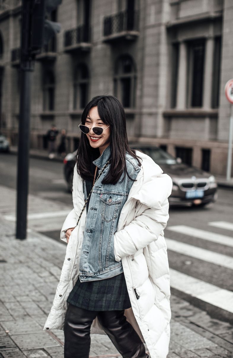 看完这篇别再说羽绒服不时髦,造型示范