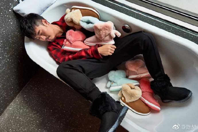 陈赫推荐雪地靴,陈赫冬季鞋