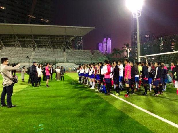 运动碰撞艺术，激情十足·深圳湛江设计力量首届“湛设杯”足球赛开幕