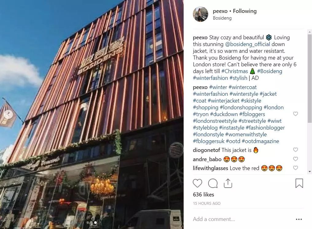 伦敦没羽绒服么？为啥龙妈小雀斑穿波司登？