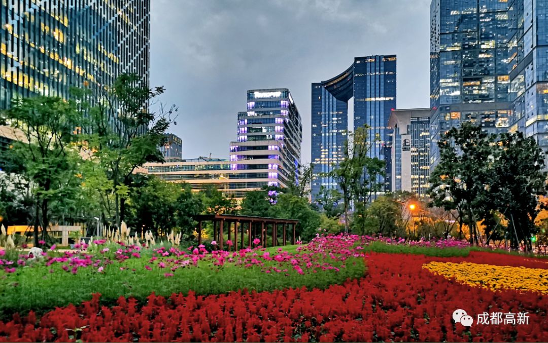 空中连廊、街角绿地、活力乐园……成都高新串起269公里风景线