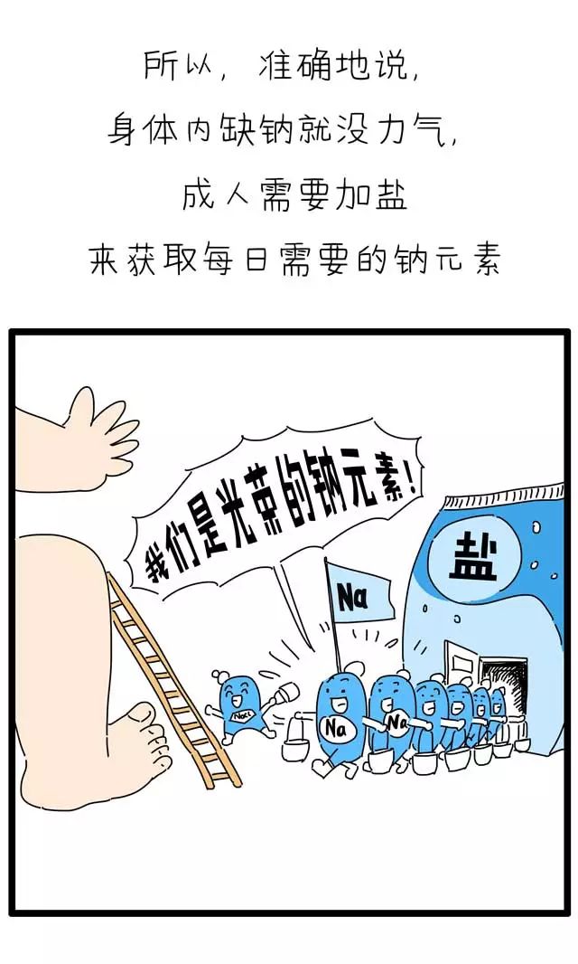 不吃盐不长劲有什么科学依据,不吃盐为什么会没有力气