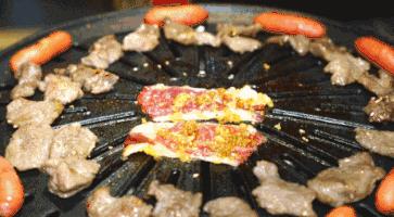 美特家韩式烤肉烤鳗鱼,烤鳗鱼和烤肉哪个好吃