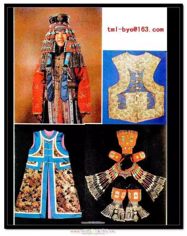 近代蒙古部落服饰（上篇）
