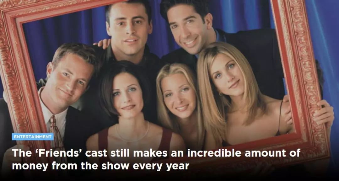 庆祝老友记开播25周年,老友记重播六位主演