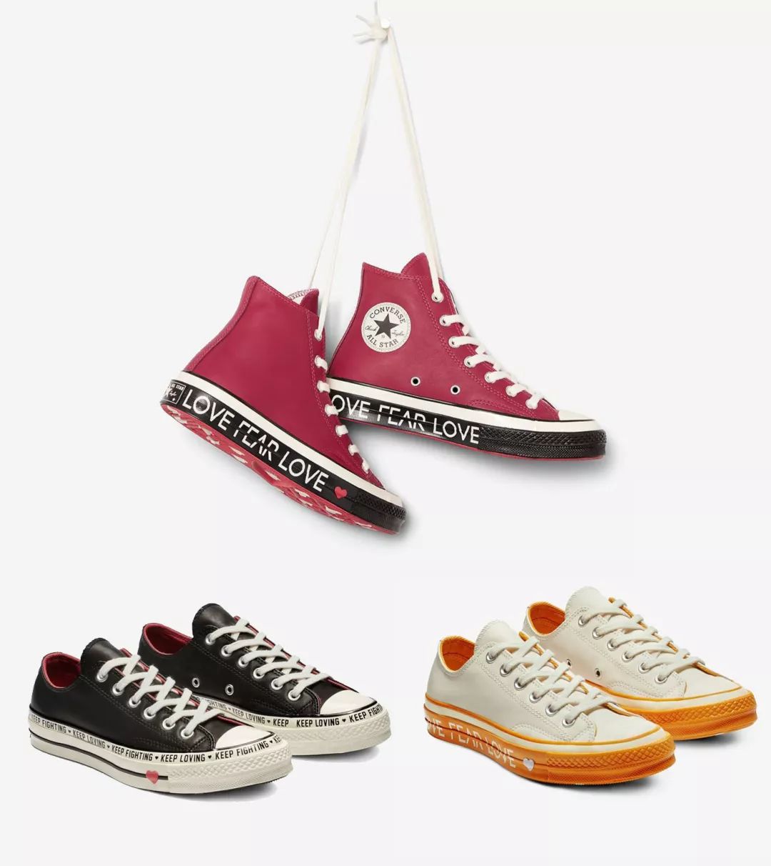 匡威亮橙欧阳娜娜,欧阳娜娜匡威经典款