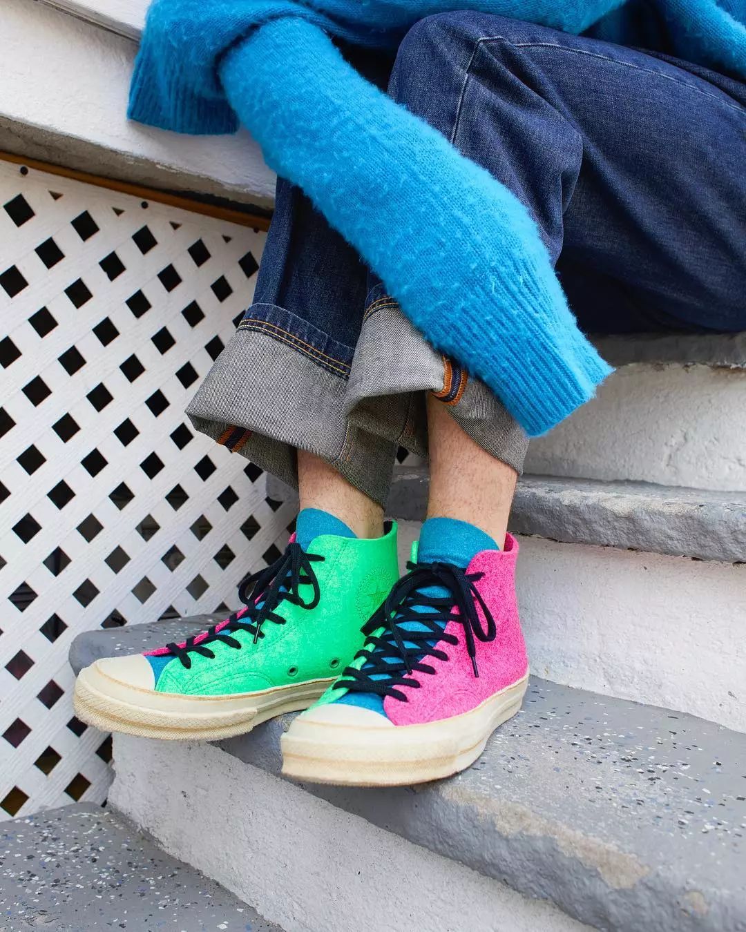 匡威亮橙欧阳娜娜,欧阳娜娜匡威经典款