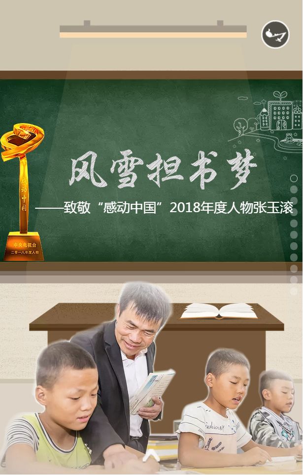「H5」致敬“感动中国”2018年度人物张玉滚