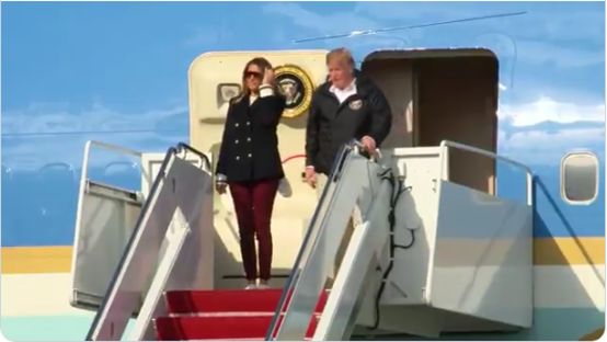 特朗普梅拉尼娅埃及,特朗普梅拉尼娅沙特