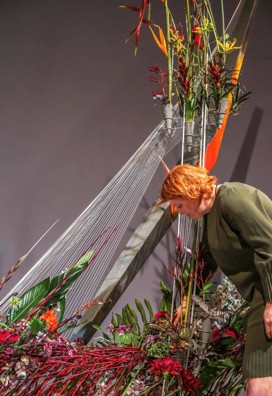 花艺国际比赛视频,2019美国费城花艺世界杯