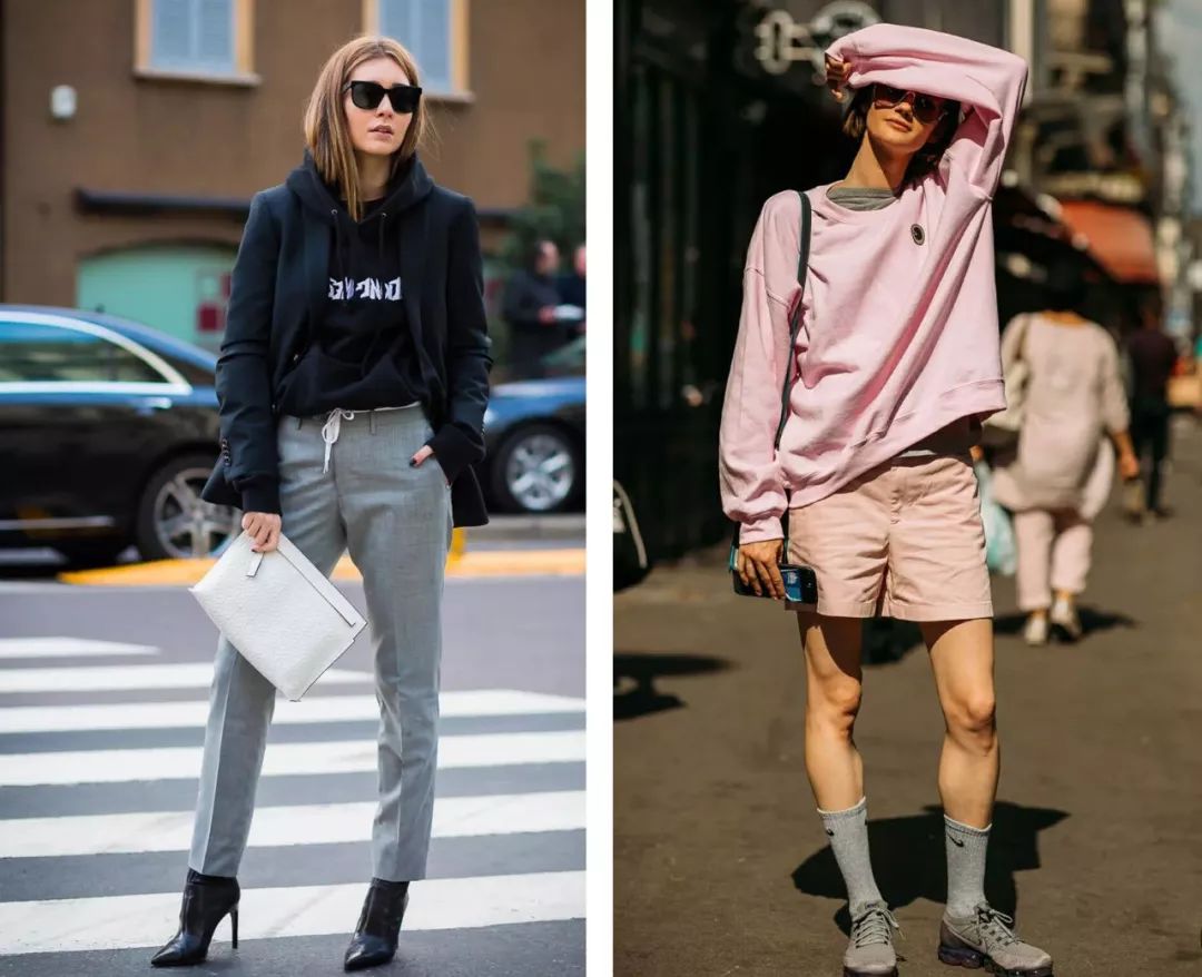 秋冬流行卫衣这么穿超时髦,这些卫衣穿搭好看显瘦更时髦