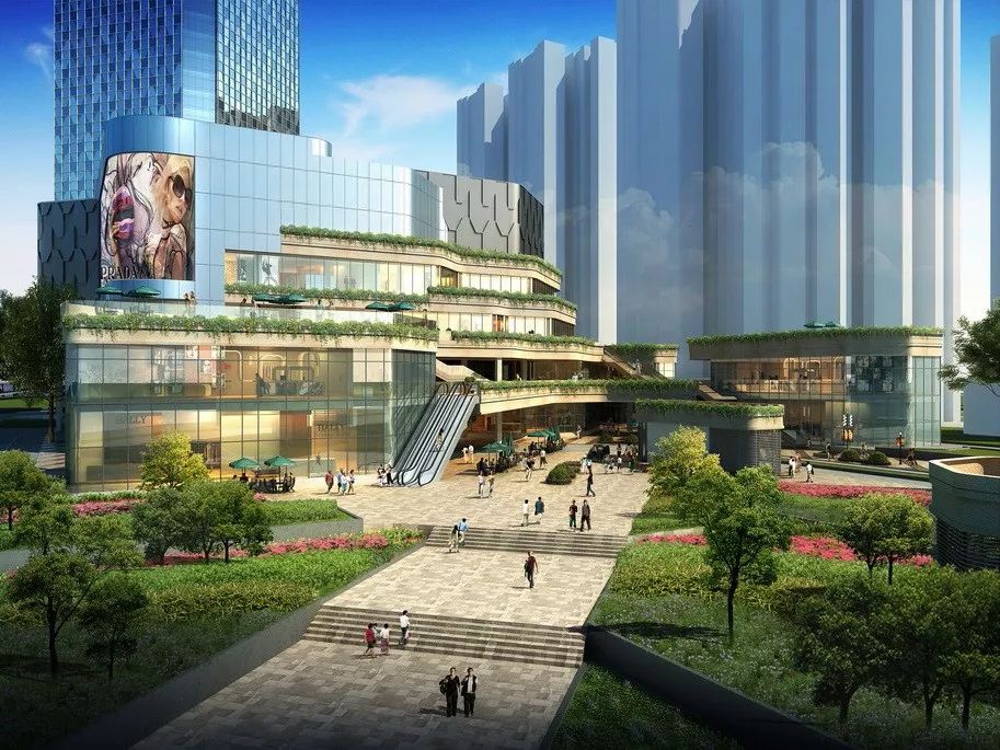 柳江新区商业综合体,柳江古镇购物广场