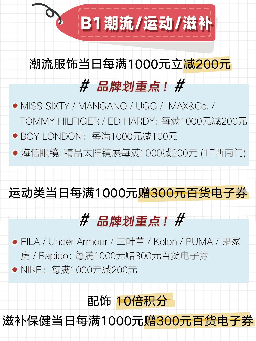 海信广场26周年抽奖券,海信广场9月店庆
