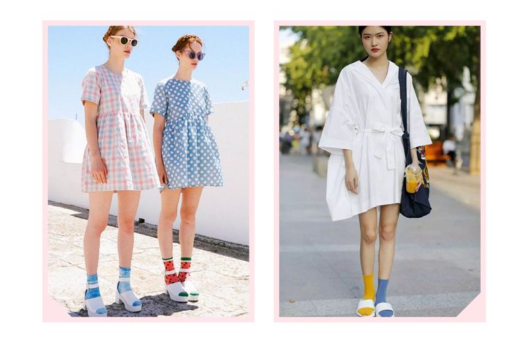 淘宝10块钱三双的过膝袜,淘宝袜子平价不起球