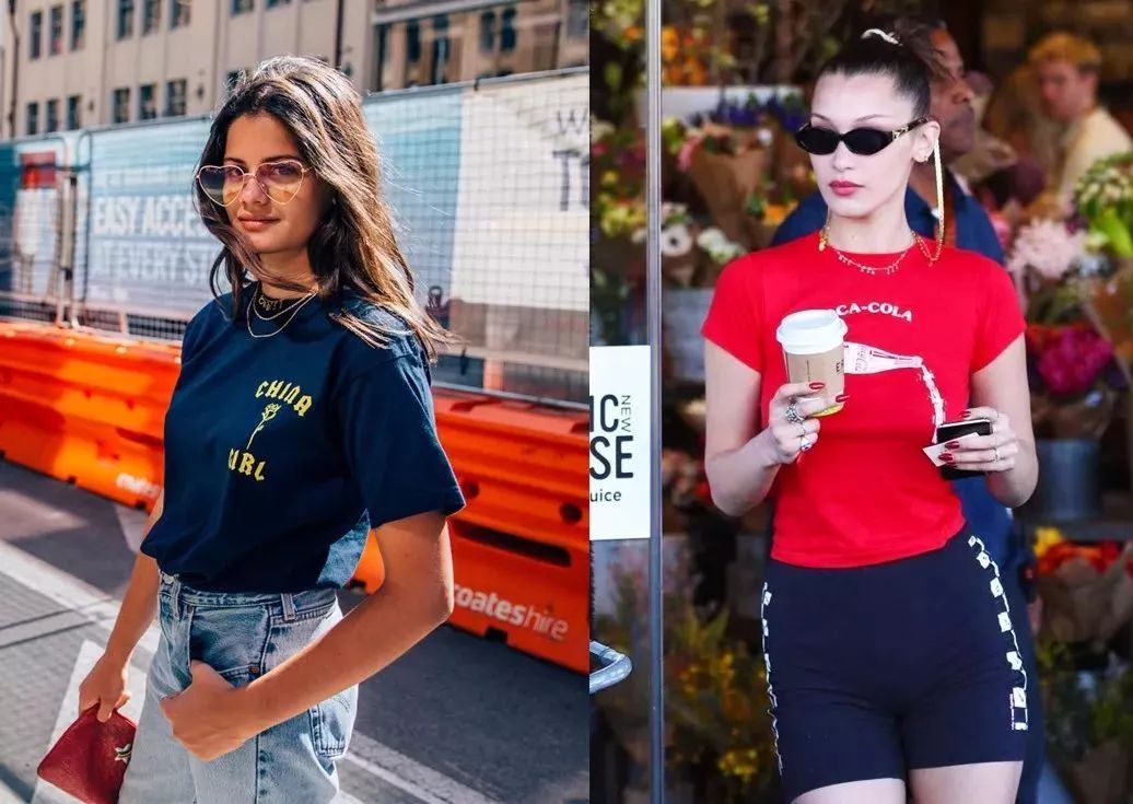 刘雯*服私**里出镜率最高的三种风格短袖，就这么穿了